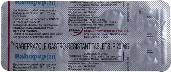 Rabopep 20mg Tablet