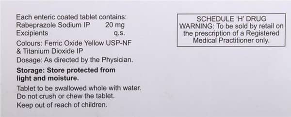 Rabopep 20mg Tablet