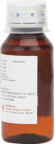 Ambrolite Cold Bottle Of 60Ml Syrup