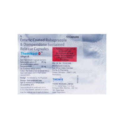 Themikool D Strip Of 10 Capsules