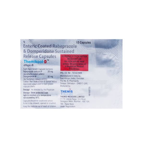Themikool D Strip Of 10 Capsules