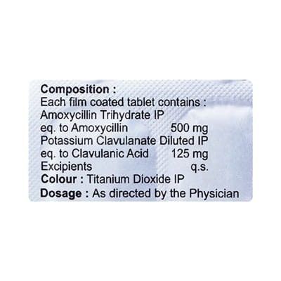 Themiclav 625mg Strip Of 10 Tablets