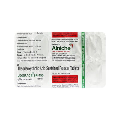 Udgrace Sr 450mg Strip Of 10 Tablets