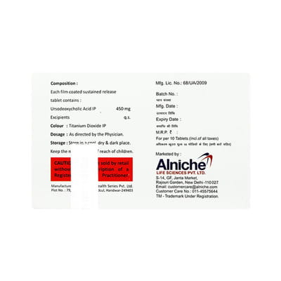 Udgrace Sr 450mg Strip Of 10 Tablets