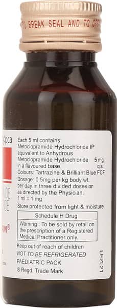 Perinorm Bottle Of 60ml Syrup