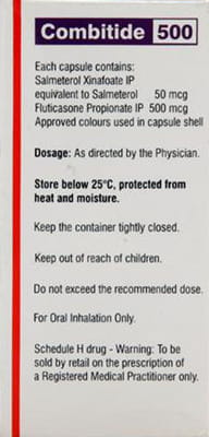 Combitide 500mcg Octacap 30'S