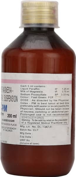 Colax Pm Oral Bottle Of 200ml Suspension