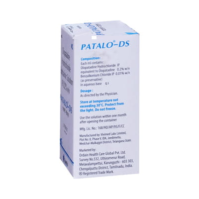 Patalo Ds Bottle Of 5ml Eye Drops