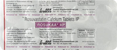 Rosukaa 40mg Strip Of 10 Tablets