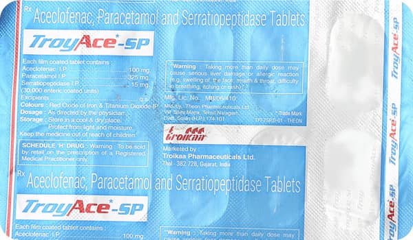 Troyace Sp Strip Of 10 Tablets