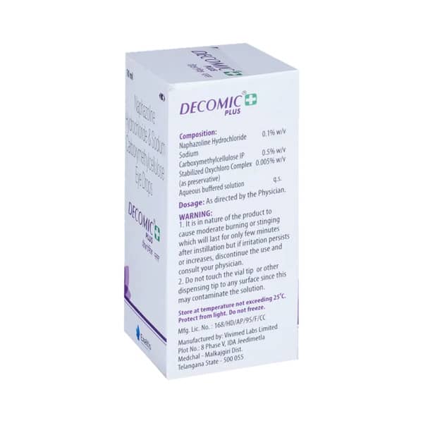 Decomic Plus Bottle Of 10Ml Eye Drops