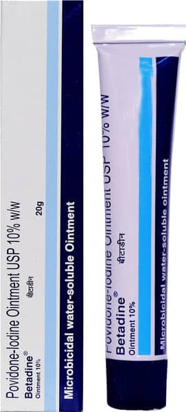 Betadine 10% Tube Of 20gm Ointment