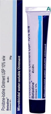 Betadine 10% Tube Of 20gm Ointment