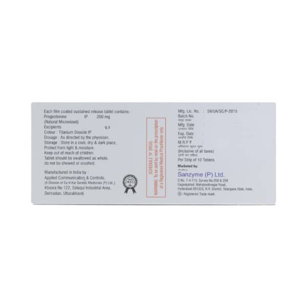 Sugest Sr 200mg Strip Of 10 Tablets