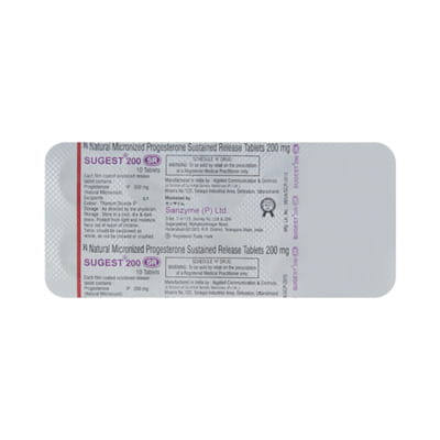 Sugest Sr 200mg Strip Of 10 Tablets