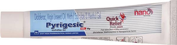 Pyrigesic Tube Of 30Gm Nano Gel