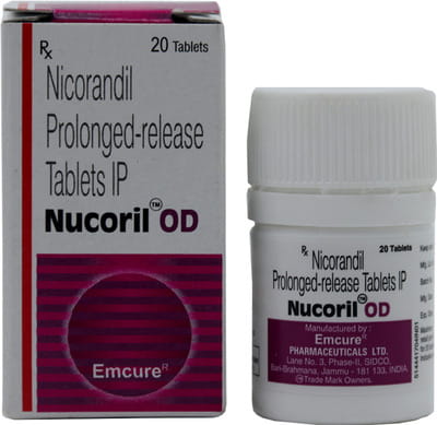 Nucoril Od Bottle Of 20 Tablets