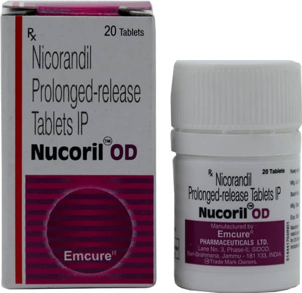 Nucoril Od Bottle Of 20 Tablets