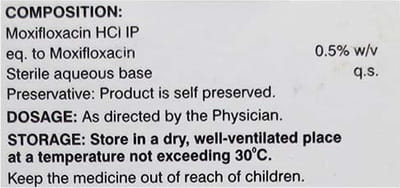 Enmox Plus Bottle Of 5ml Eye Drops