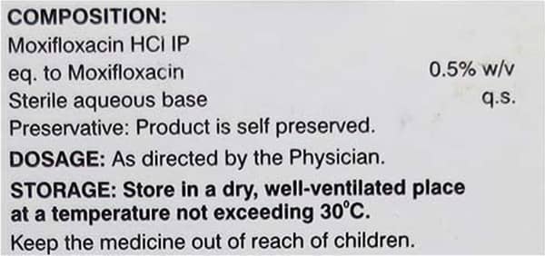 Enmox Plus Bottle Of 5ml Eye Drops