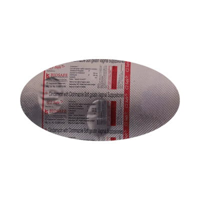 C2 Safe Strip Of 3 Vaginal Suppositories