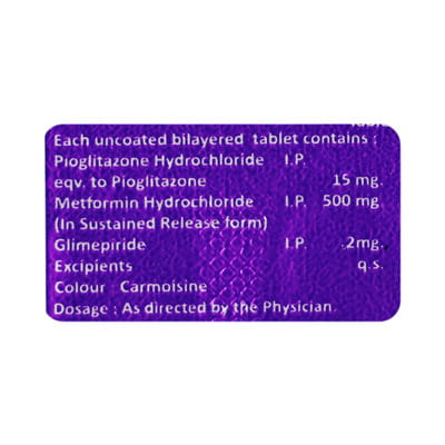 Xadomet Gp2 Strip Of 10 Tabletss