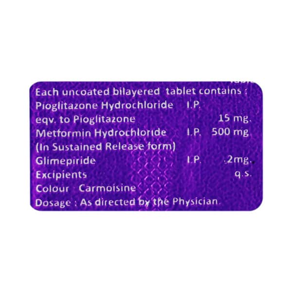 Xadomet Gp2 Strip Of 10 Tabletss