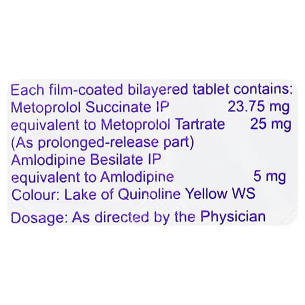 Revelol Am 25/5mg Strip Of 15 Tablets