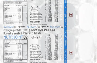 Nutrijoint C2 Strip Of 10 Tablets