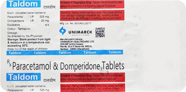 Taldom Strip Of 10 Tablets