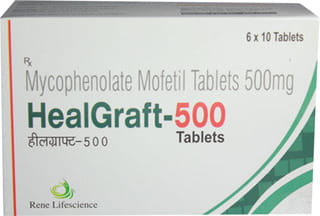 Healgraft 500Mg Strip Of 10 Tablets