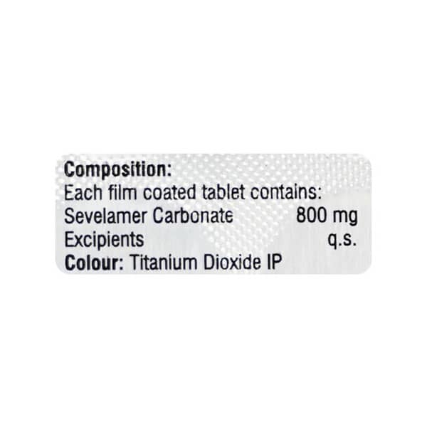 Sivel 800Mg Strip Of 10 Tablets