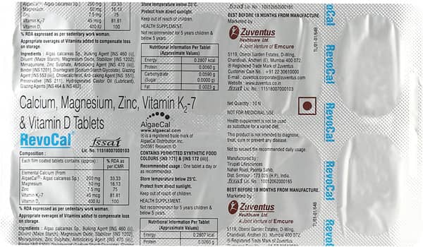 Revocal Strip Of 10 Tablets
