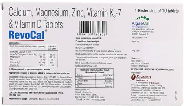 Revocal Strip Of 10 Tablets