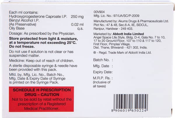 Pro 9 250Mg Ampoule Of 1Ml Injection