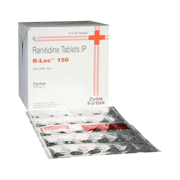 R Loc 150mg Strip Of 15 Tablets