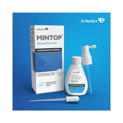 Mintop Alcohol Free 5% Bottle Of 60ml Solution