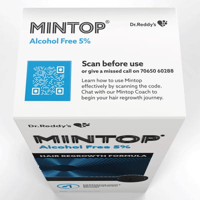 Mintop Alcohol Free 5% Bottle Of 60ml Solution