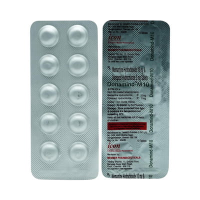 Donamind M 10mg Strip Of 10 Tablets