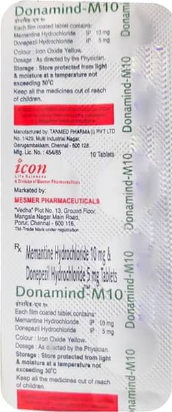Donamind M 5mg Strip Of 10 Tablets