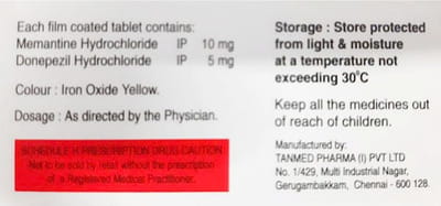 Donamind M 5mg Strip Of 10 Tablets