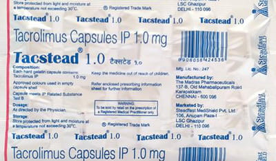 Tacstead 1mg Strip Of 10 Capsules