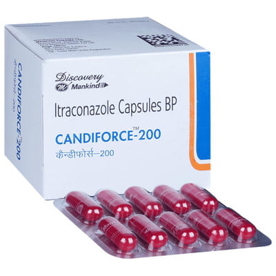 Candiforce 200mg Strip Of 10 Capsules
