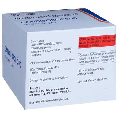 Candiforce 200mg Strip Of 10 Capsules