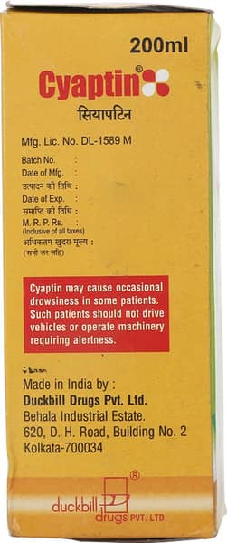 Cyaptin Syrup