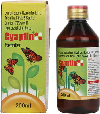 Cyaptin Bottle Of 200ml Syrup