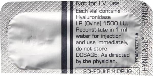 Hyalase Powder For Injection