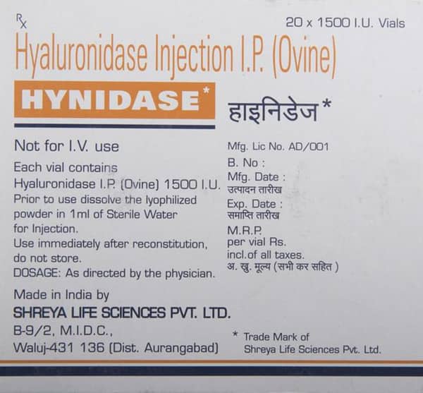 Hyalase Powder For Injection