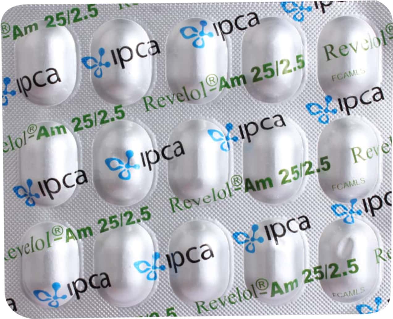Revedol Revelol Am 25/2.5mg Strip Of 15 Tablets: Uses, Side Effects, Price ...