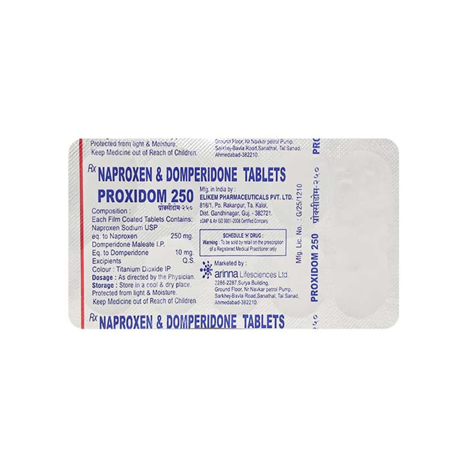 proxidom 250mg tablets